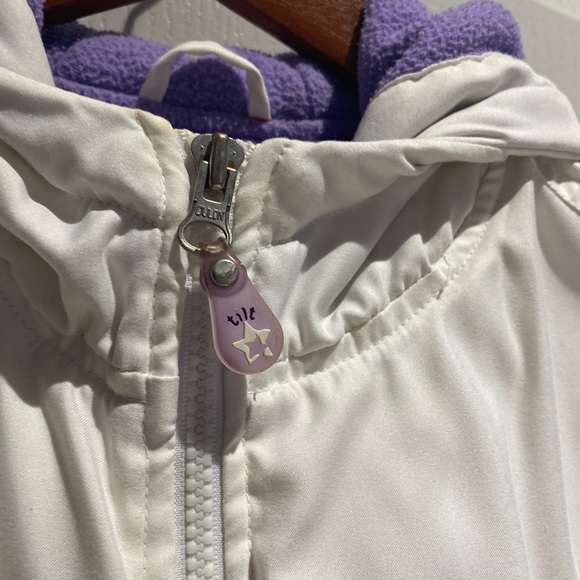 Tilt White and Purple Winter Coat Jacket Y2K 90s - Picture 4 of 4